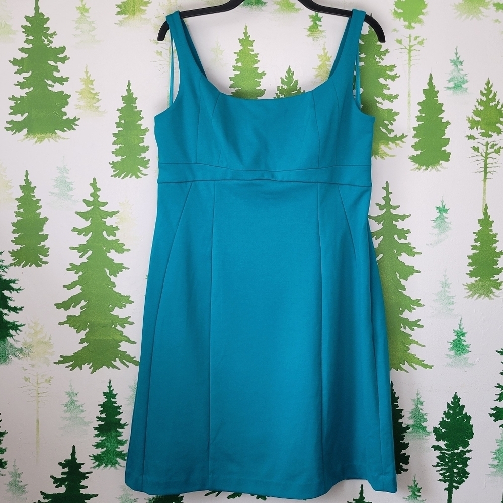 New York & Company Teal Dress.